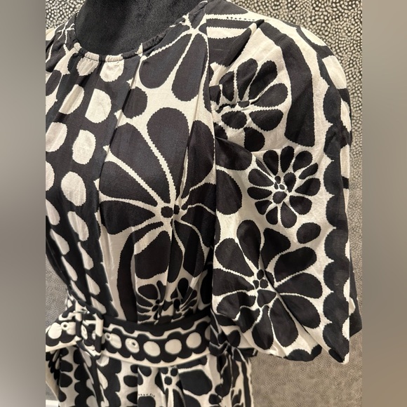 FARM Rio Printed Cotton and ECOVERA Gauze Mini Dress - Picture 4 of 12